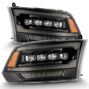 AplhaRex NOVA Series LED Projector Headlights Chrome/Black/Jet-Black (09-18)